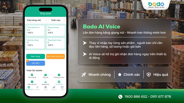 Bado AI Voice và xu hướng lên đơn bán hàng bằng giọng nói